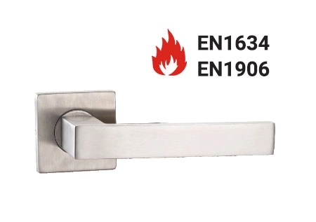 KPH-LHE-C4-010 EN1906 Category 4 solid stainless steel lever handle for commercial doors