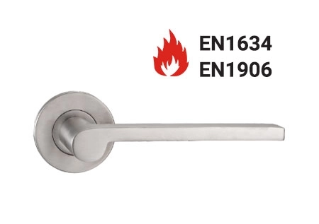 KPH-LHE-C4-011 EN1906 Category 4 solid stainless steel lever handle for commercial doors