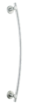 KPH-PHH-F003 flat modern hollow stainless steel pull handle for commercial architectural doors