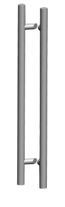 KPH-PHH-R010 round tubular stainless steel pull handle for commercial architectural doors
