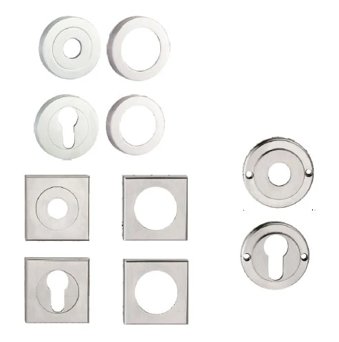 KPH-RE-R002 Cast Round stainless steel rose and escutcheon for architectural door hardware