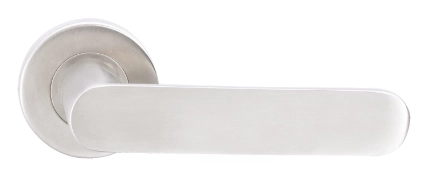 KPH-LHS-D008 Aztec solid stainless steel lever handle for architectural door hardware