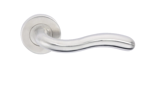 KPH-LHS-D012 Copernicus solid stainless steel lever handle for architectural door hardware