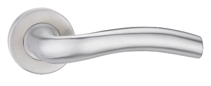 KPH-LHS-D013 Baroque solid stainless steel lever handle for architectural door hardware