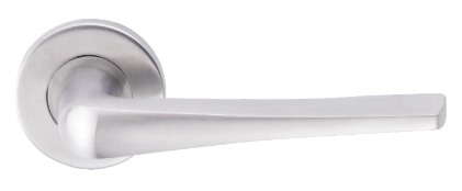 KPH-LHS-D014 Cognac solid stainless steel lever handle for architectural door hardware