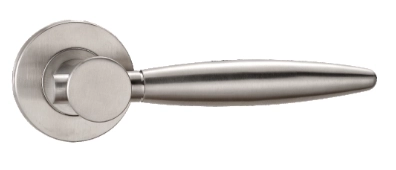KPH-LHS-D018 Mountain Gun solid stainless steel lever handle for architectural door hardware