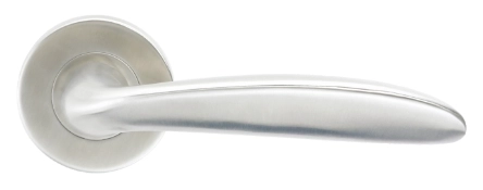 KPH-LHS-D021 Hazel solid stainless steel lever handle for architectural door hardware