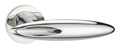 KPH-LHS-D022 Laurel solid stainless steel lever handle for architectural door hardware
