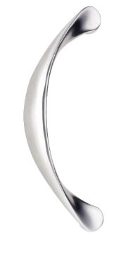 KPH-PHS-D008 crescent designer stainless steel solid pull handle for luxury doors
