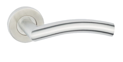 KPH-LHT-T018 tubular stainless steel lever handle for architectural door hardware