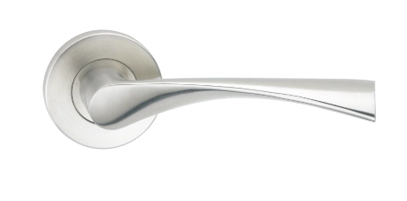 KPH-LHW-W006 welding hollow stainless steel lever handle for architectural door hardware