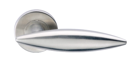 KPH-LHW-W007 welding hollow stainless steel lever handle for architectural door hardware