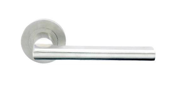 KPH-LHW-W012 welding hollow stainless steel lever handle for architectural door hardware