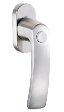 KPH-WH-C001 stainless steel window handle with cylinder for architectural windows